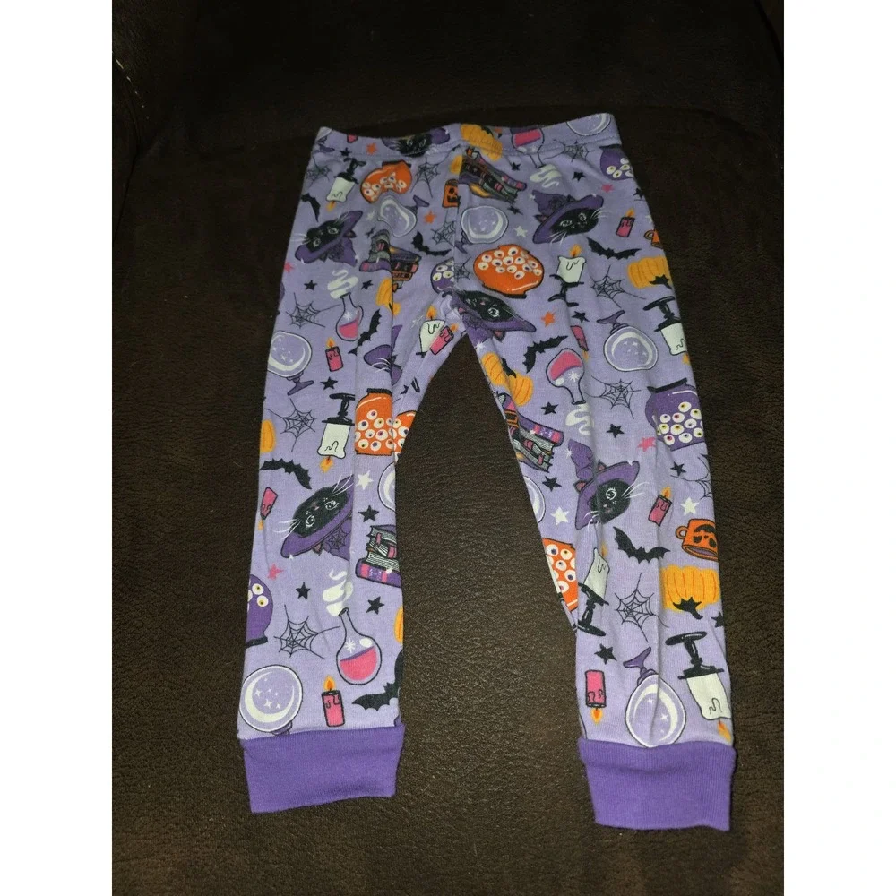 Pj place children's place fall autumn Halloween cat witch pajamas 18 24 months